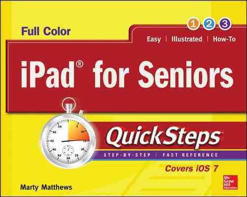 iPad for Seniors QuickSteps cover