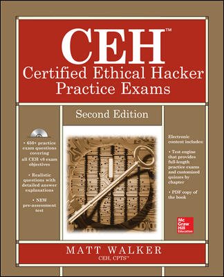 CEH Certified Ethical Hacker Practice Exams, Second Edition (All-in-One) cover