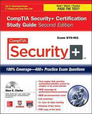 CompTIA Security+ Certification Study Guide, Second Edition (Exam SY0-401) (Certification Press) cover