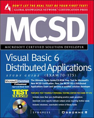 MCSD Visual Basic 6 Distributed Applications Study Guide (Exam 70-175) cover