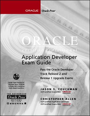 Oracle Certified Professional Application Developer Exam Guide (Oracle Press Series) cover