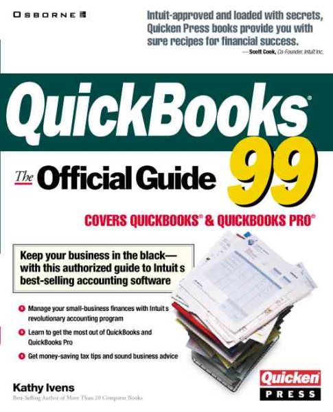 Quickbooks 99: The Official Guide cover