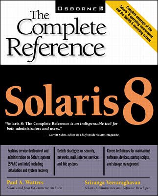 Solaris 8: The Complete Reference cover