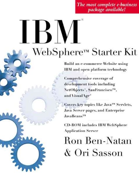 IBM WebSphere Starter Kit (Book/CD-ROM package) cover