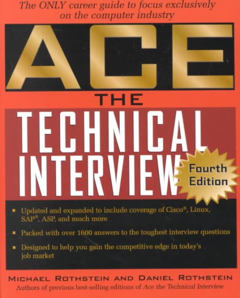 Ace the Technical Interview cover