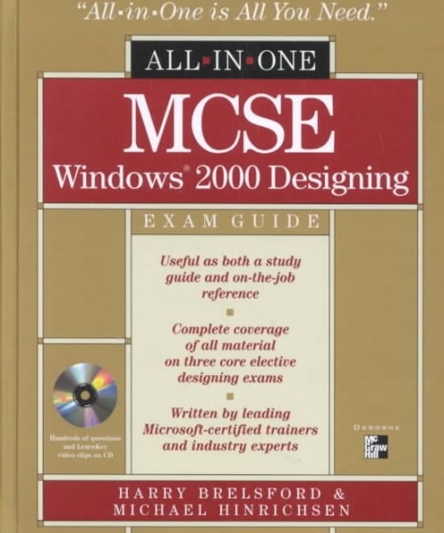MCSE Windows 2000 Designing All-in-One Exam Guide cover