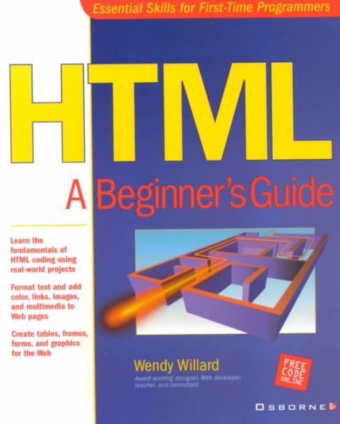 HTML: A Beginner's Guide cover