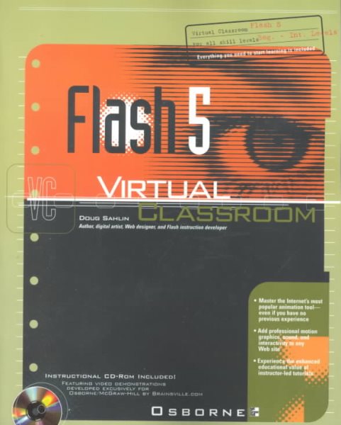 Flash(tm) 5 Virtual Classroom cover