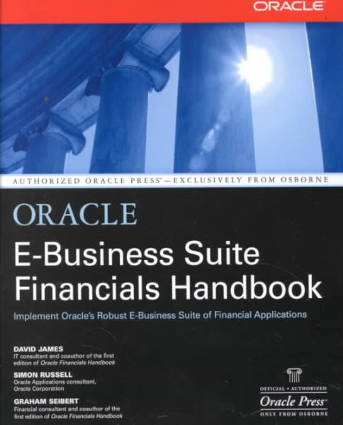 Oracle E-Business Suite Financials Handbook (Osborne ORACLE Press Series) cover