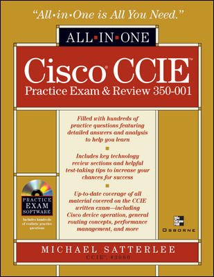 Cisco CCIE Practice Exam & Review 350-001 cover