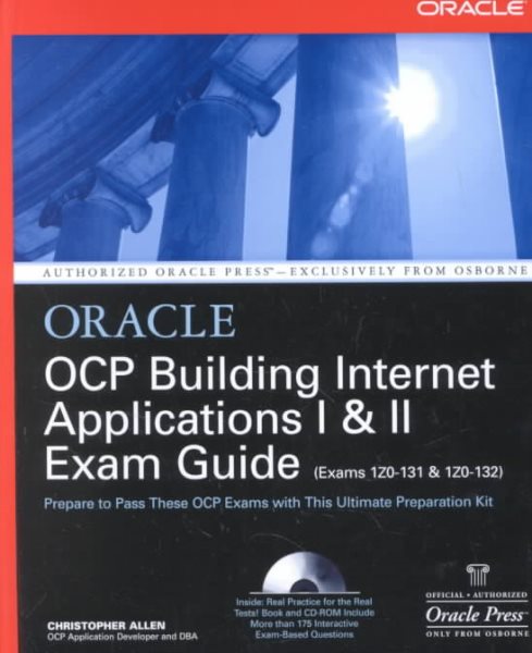 OCP Building Internet Applications I & II Exam Guide cover