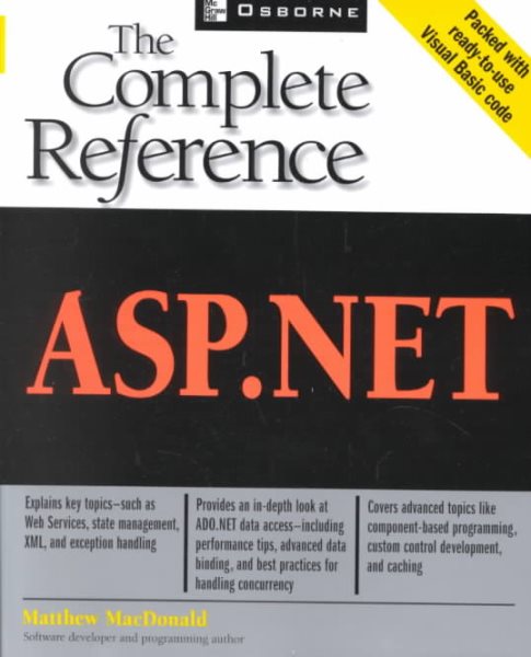 ASP.NET: The Complete Reference cover