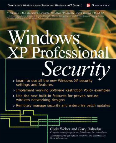 Windows(R) XP Professional Security cover
