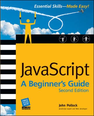 JavaScript: A Beginner's Guide, Second Edition cover