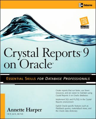 Crystal Reports 9 on Oracle cover