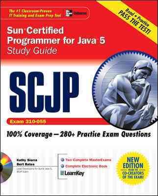 SCJP Sun Certified Programmer for Java 5 Study Guide (Exam 310-055) (Certification Press) cover