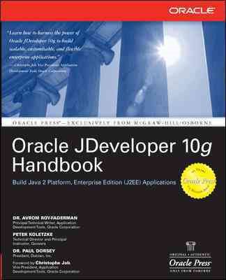 Oracle JDeveloper 10g Handbook cover