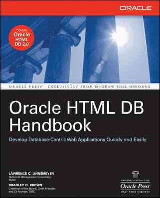Oracle HTML DB Handbook (Oracle Press) cover