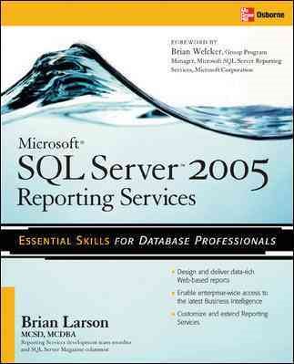 Microsoft SQL Server 2005 Reporting Services cover