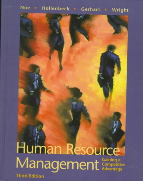 Human Resource Management: Gaining a Competitive Advantage cover