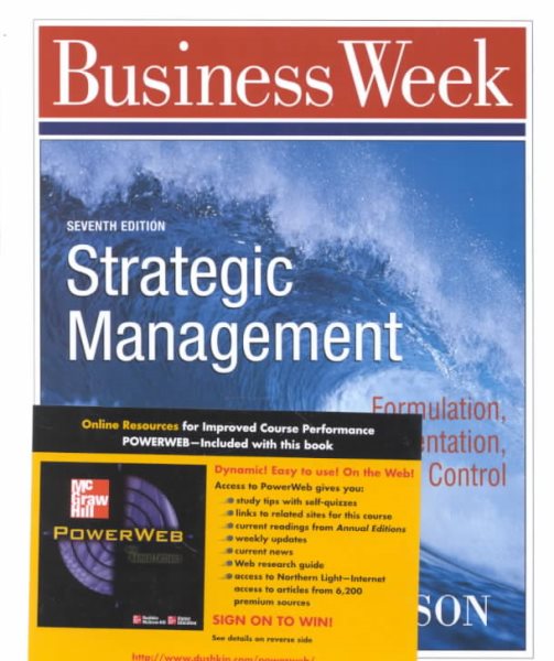 Business Week Strategic Management cover