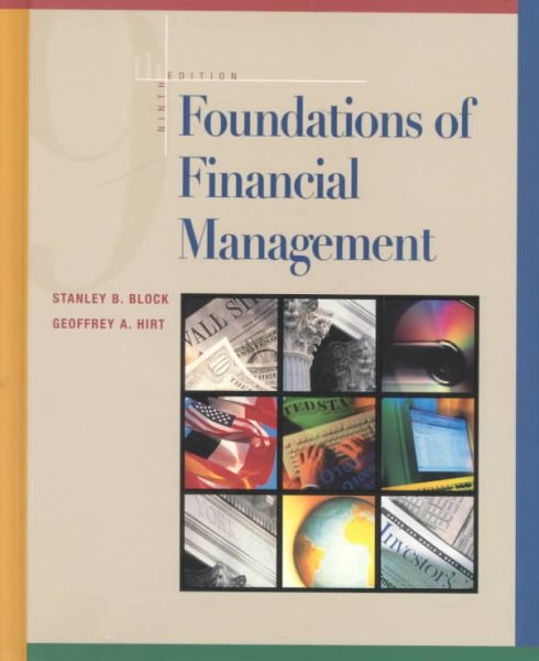 Foundations of Financial Management (The Irwin Series in Finance, Insurance, and Real Estate) cover