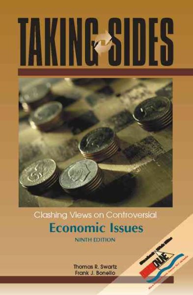 Taking Sides: Clashing Views on Controversial Economic Issues (Taking Sides : Clashing Views on Controversial Economic Issues, 9th ed) cover
