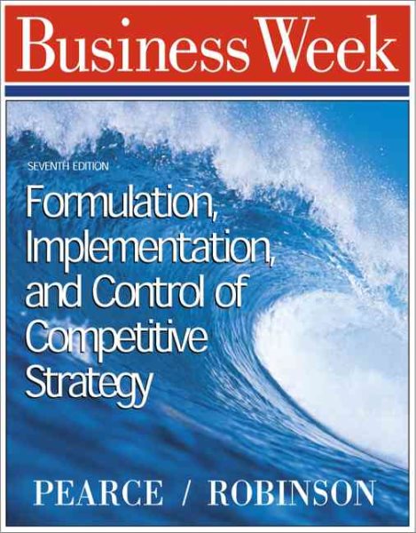 Formulation, Implementation and Control of Competitive Strategy cover