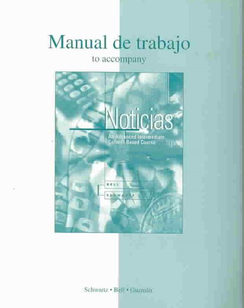 Workbook to accompany Noticias: An Intermediate Content-Based Course cover