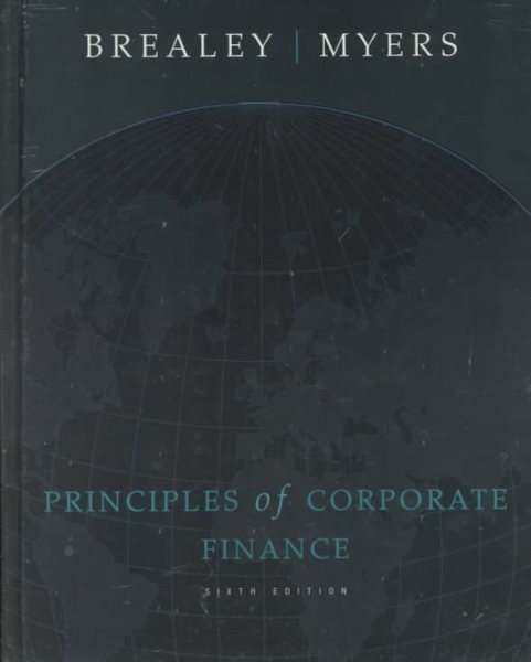 Principles of Corporate Finance (Text and CD-Rom) cover