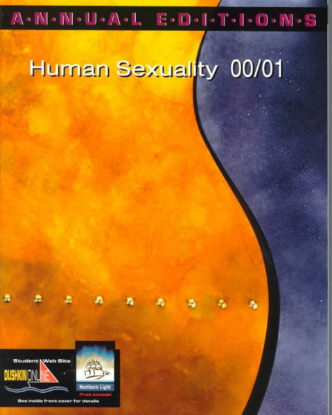 Annual Editions: Human Sexuality 00/01 cover