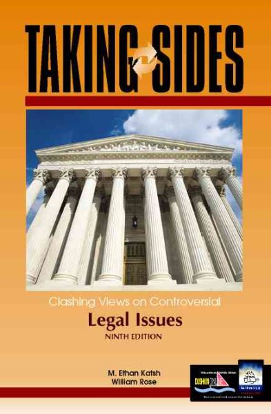 Taking Sides: Clashing Views on Controversial Legal Issues (Taking Sides S) cover