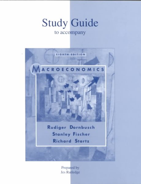 Study Guide to accompany Macroeconomics cover