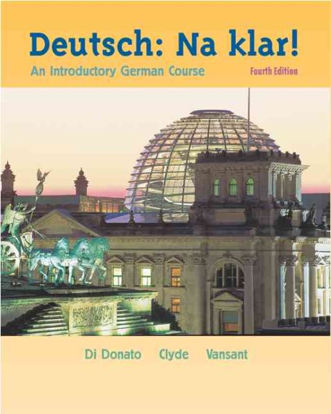 Deutsch, Na Klar: An Introductory German Course (German Edition) cover