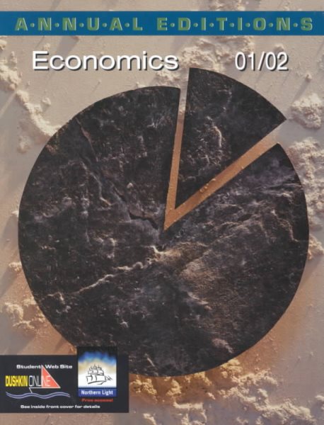 Annual Editions: Economics 01/02 cover