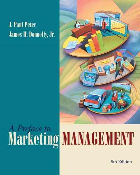 Preface to Marketing Management (The Irwin/McGraw-Hill Series in Marketing) cover