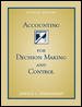 Accounting for Decision Making and Control cover