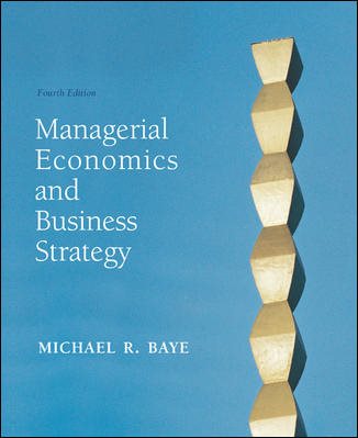 Managerial Economics & Business Strategy w/Data Disk cover