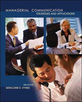 Managerial Communication: Strategies and Applications cover