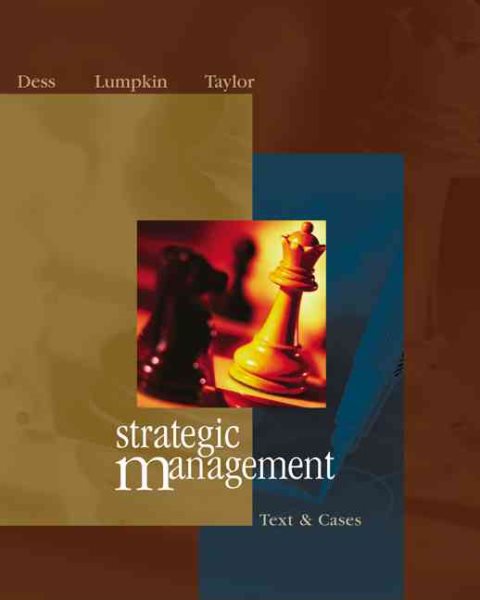 Strategic Management: Text and Cases cover