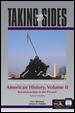 Taking Sides: Clashing Views on Controversial Issues in American History, Volume II cover