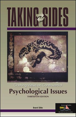 Taking Sides: Clashing Views on Controversial Psychological Issues (Taking Sides) cover