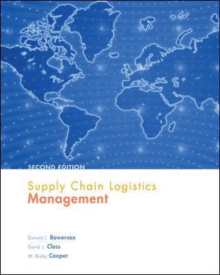 Supply Chain Logistics Management (Operations And Decision Sciences) cover