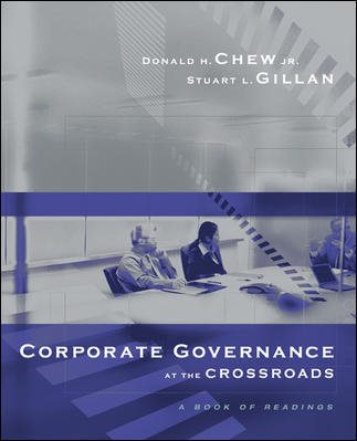 Corporate Governance at the Crossroads: A Book of Readings (McGraw-Hill/Irwin Series in Finance, Insurance, and Real Est) cover