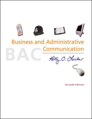 Business and Administrative Communication cover