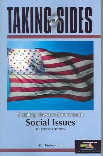 Taking Sides: Clashing Views on Controversial Social Issues (Taking Sides: Social Issues) cover