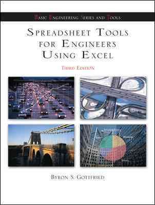 Spreadsheet Tools for Engineers using Excel (Mcgraw-hill's Best--basic Engineering Series and Tools)