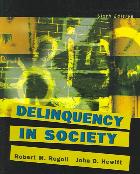Delinquency in Society cover