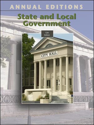 Annual Editions: State and Local Government (Annual Editions: State & Local Government) cover