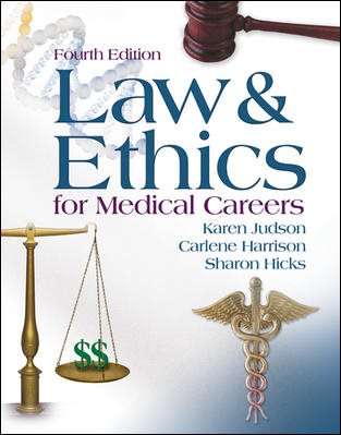 Law & Ethics for Medical Careers cover